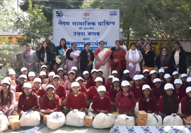 NTPC Uttara Club extends support to underprivileged children with nutrition and hygiene kits