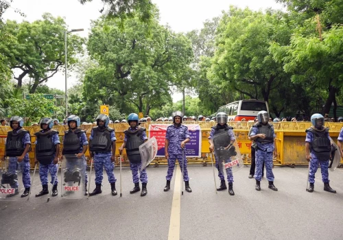 Behind the barricades: The untold story of Indian police during protests