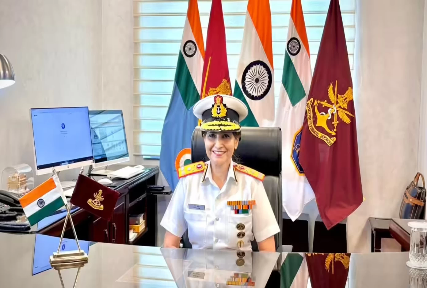Surgeon Vice Admiral Arti Sarin retires after 41 Years of service