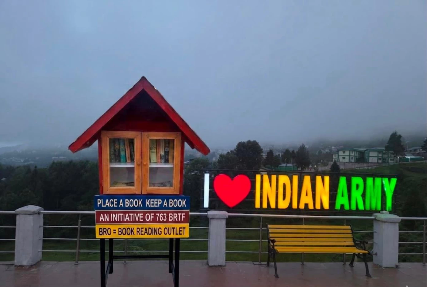 BRO brings ‘Keep a Book, Take a Book’ initiative to Tawang