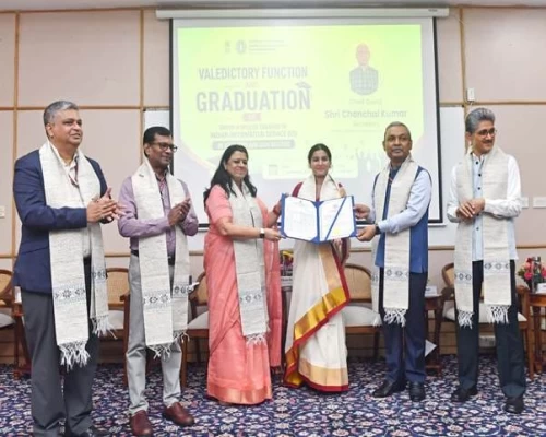 IIMC awards first postgraduate degrees to IIS officer trainees