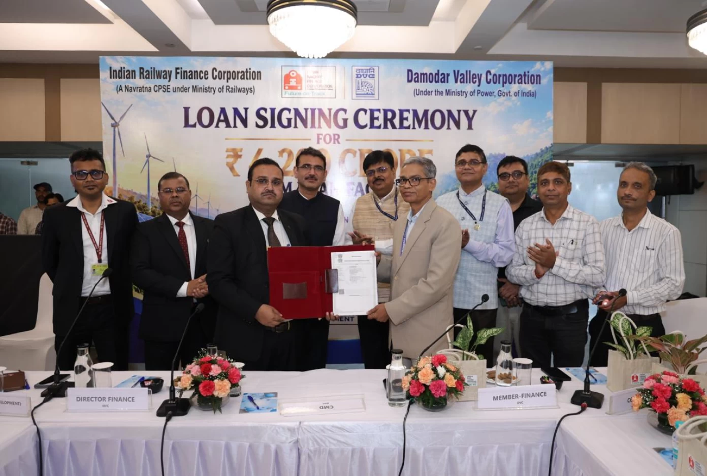 IRFC signs Rs 4,200 crore Loan Agreement with DVC for Renewable Energy Projects