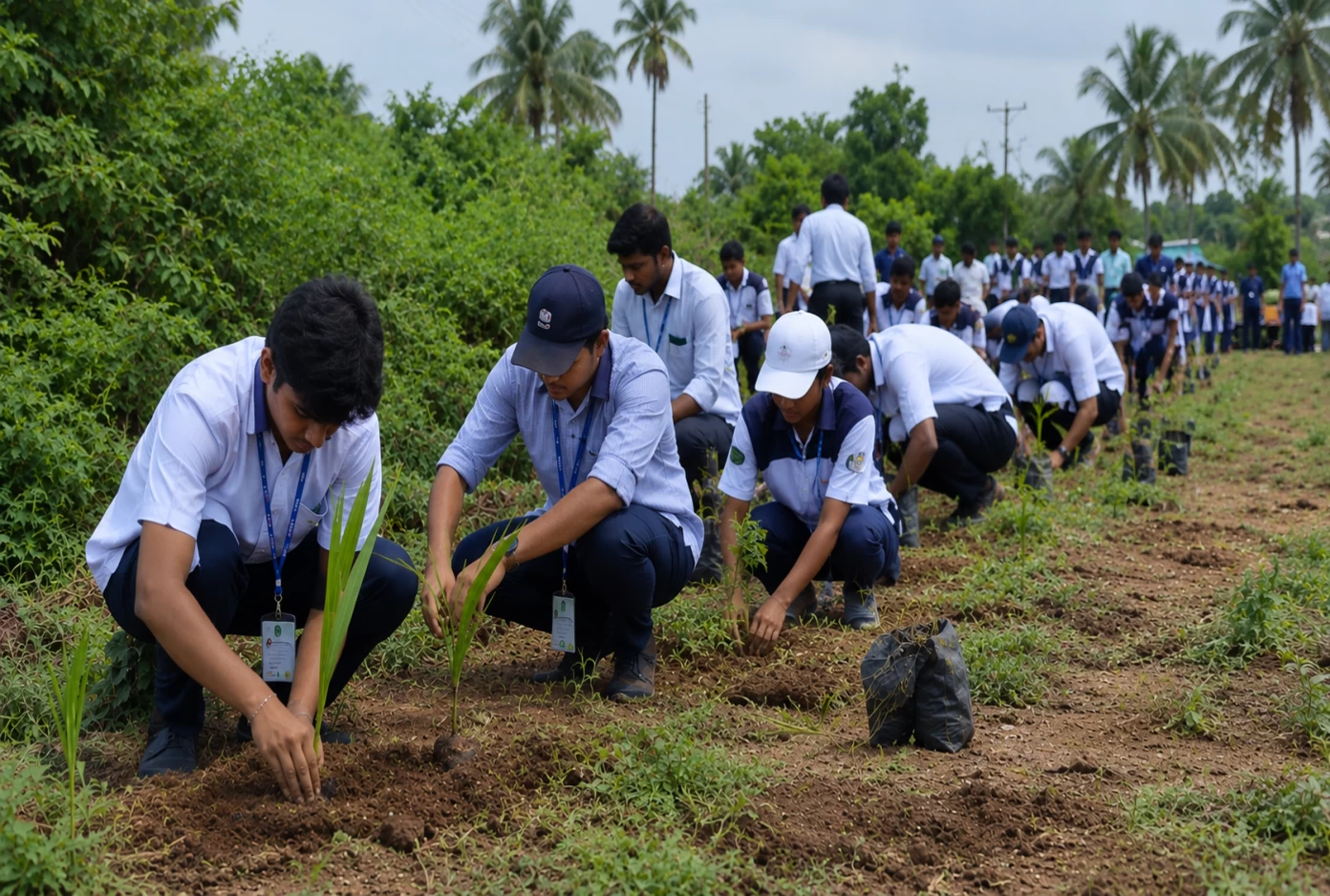 In Tamil Nadu, students turn 3,000 palm seeds into a conservation effort