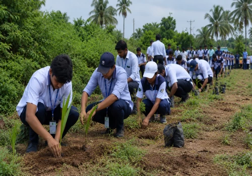 In Tamil Nadu, students turn 3,000 palm seeds into a conservation effort
