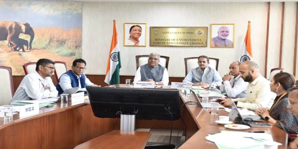 Bhupender Yadav urges the BRICS nations to promote implementation of the Resolution on Sustainable Lifestyles Bhupender Yadav urges the BRICS nations to promote implementation of the Resolution on Sustainable Lifestyles