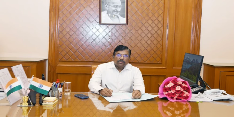 N Muruganandam assumes role as Tamil Nadu’s 50th Chief Secretary N Muruganandam assumes role as Tamil Nadu’s 50th Chief Secretary
