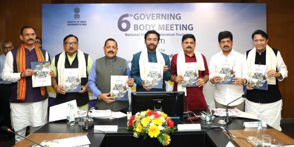 Union Minister G. Kishan Reddy leads key initiatives to strengthen India's mineral exploration sector Union Minister G. Kishan Reddy leads key initiatives to strengthen India's mineral exploration sector