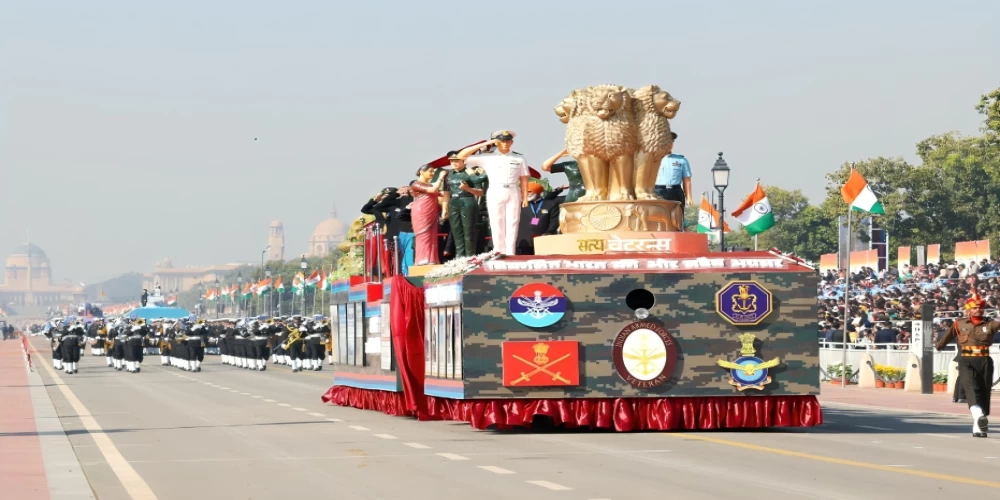 India celebrates 76th Republic Day with grand parade and cultural showcase at Kartavya Path India celebrates 76th Republic Day with grand parade and cultural showcase at Kartavya Path