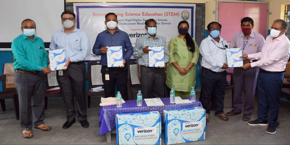 Students in 38 government schools benefit from Verizon India's transformation program Students in 38 government schools benefit from Verizon India's transformation program