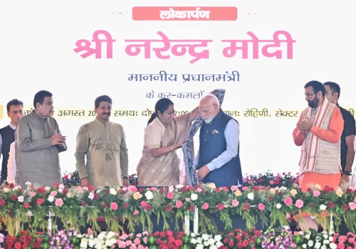 Modi launches two highway projects worth Rs 11,000 crore in Delhi, links development with Janmashtami spirit