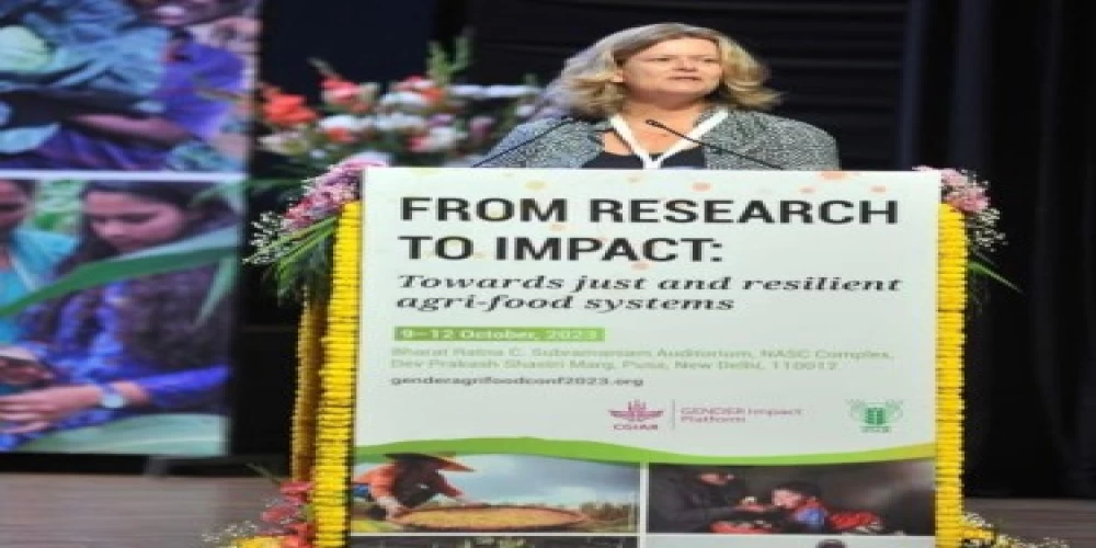 Globally, gender inequality in agri-food systems remains a very significant challenge – overall, women are often less food secure than men: Dr Nicoline de Haan Globally, gender inequality in agri-food systems remains a very significant challenge – overall, women are often less food secure than men: Dr Nicoline de Haan
