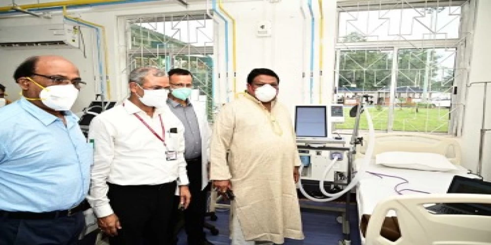 SAIL puts in place Ispat Nidan Kendra to treat Covid-19 patients in Raurkela SAIL puts in place Ispat Nidan Kendra to treat Covid-19 patients in Raurkela