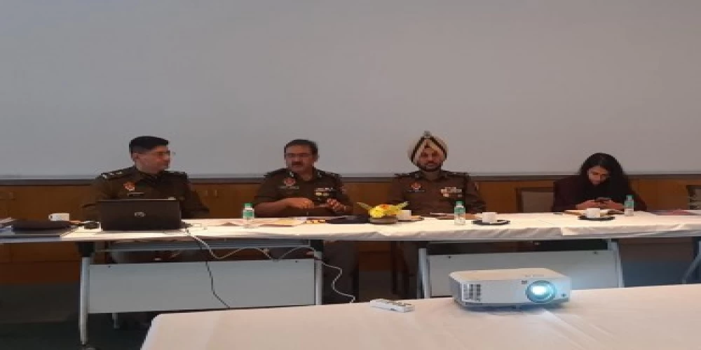 Punjab ADGP, L&O, reviews security arrangements ahead of Hola Mohalla Punjab ADGP, L&O, reviews security arrangements ahead of Hola Mohalla