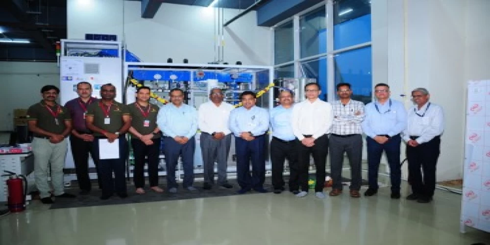 HPCL commissions India’s first highly efficient Solid Oxide Electrolyser for Green Hydrogen generation HPCL commissions India’s first highly efficient Solid Oxide Electrolyser for Green Hydrogen generation