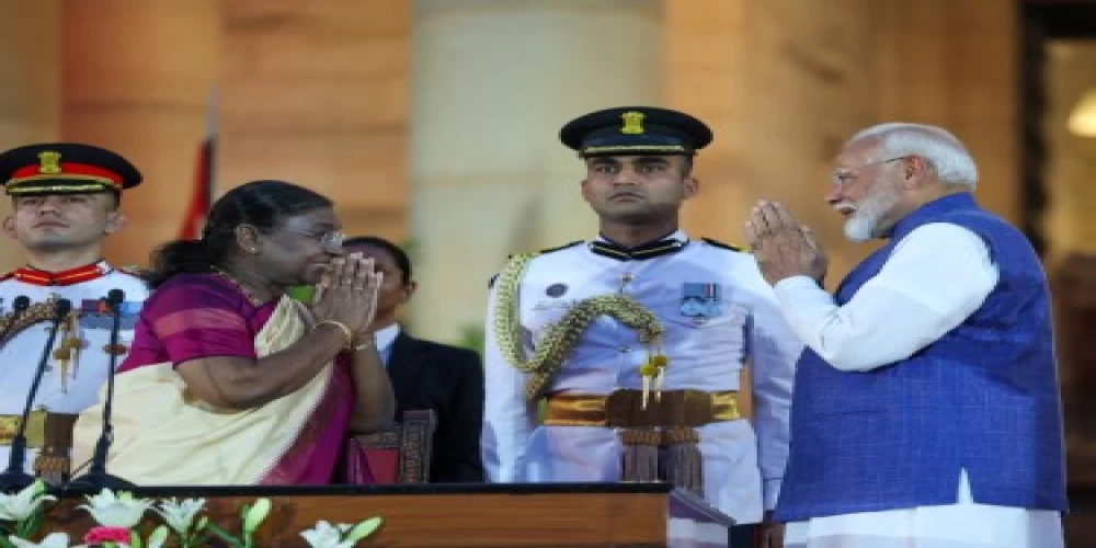 Narendra Modi takes oath for third consecutive term as PM Narendra Modi takes oath for third consecutive term as PM