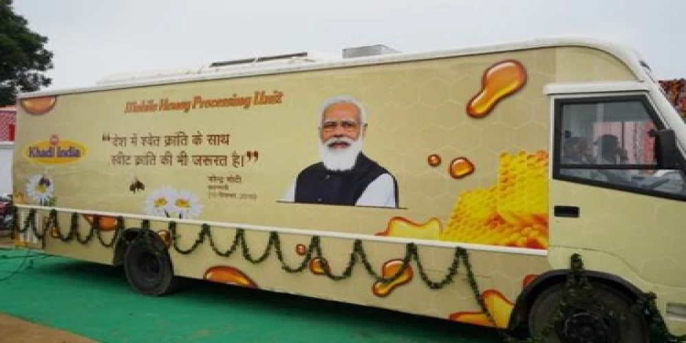 KVIC rolls out innovative ‘Mobile Honey Processing Van’ to support farmers and beekeepers KVIC rolls out innovative ‘Mobile Honey Processing Van’ to support farmers and beekeepers