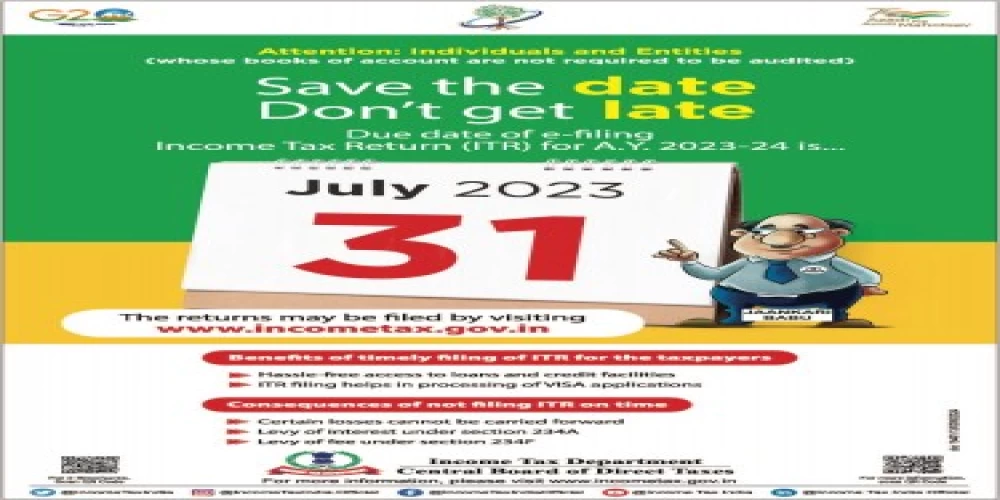 Jubilant July: Income Tax Department registers highest ever return filing at 6.77 cr Jubilant July: Income Tax Department registers highest ever return filing at 6.77 cr