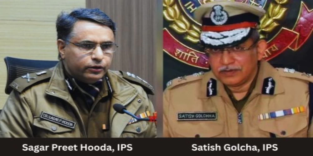 Delhi Police Reshuffle: Sagar Preet Hooda appointed Special CP (Intelligence) as Satish Golcha takes over as DG (Prisons) Delhi Police Reshuffle: Sagar Preet Hooda appointed Special CP (Intelligence) as Satish Golcha takes over as DG (Prisons)