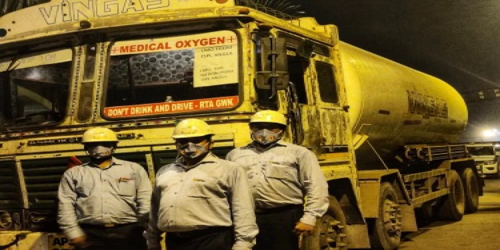 Nation breathes easy as Naveen Jindal announces Oxygen support Nation breathes easy as Naveen Jindal announces Oxygen support