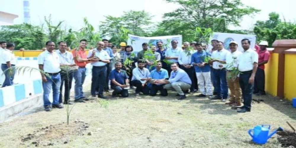 NTPC Bongaigaon plants over 50 saplings on World Earth Day NTPC Bongaigaon plants over 50 saplings on World Earth Day