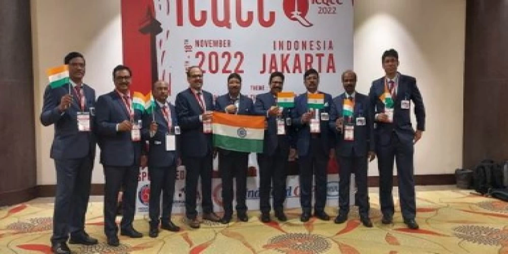 RINL bags prestigious gold awards at ICQCC held in Jakarta RINL bags prestigious gold awards at ICQCC held in Jakarta