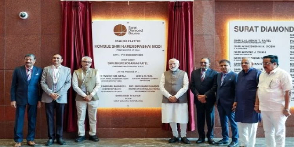 New diamond has been added to the magnificence of Surat city: PM Narendra Modi
New diamond has been added to the magnificence of Surat city: PM Narendra Modi