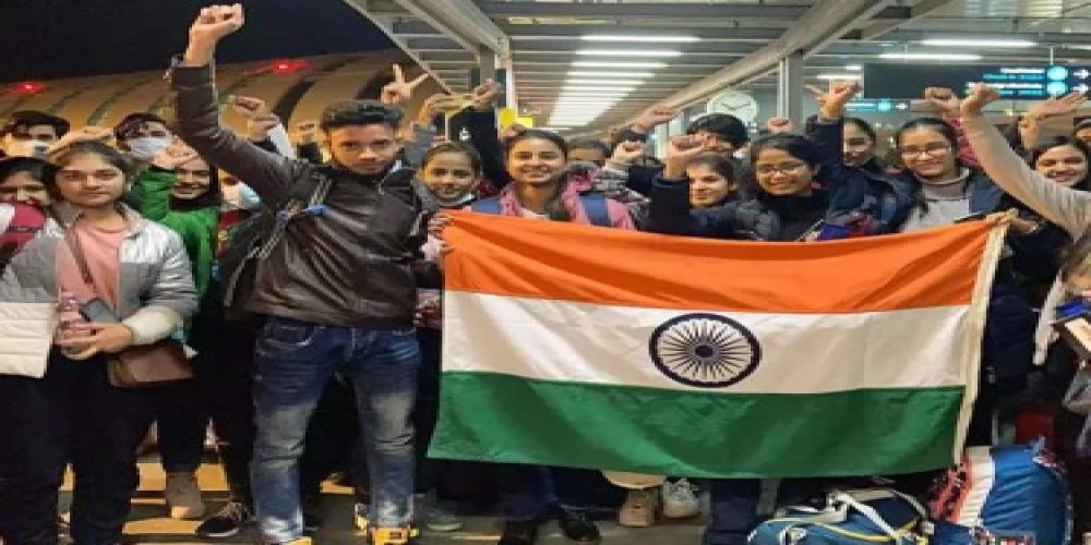 1300 Indians brought back from Ukraine’s neighbouring countries 1300 Indians brought back from Ukraine’s neighbouring countries