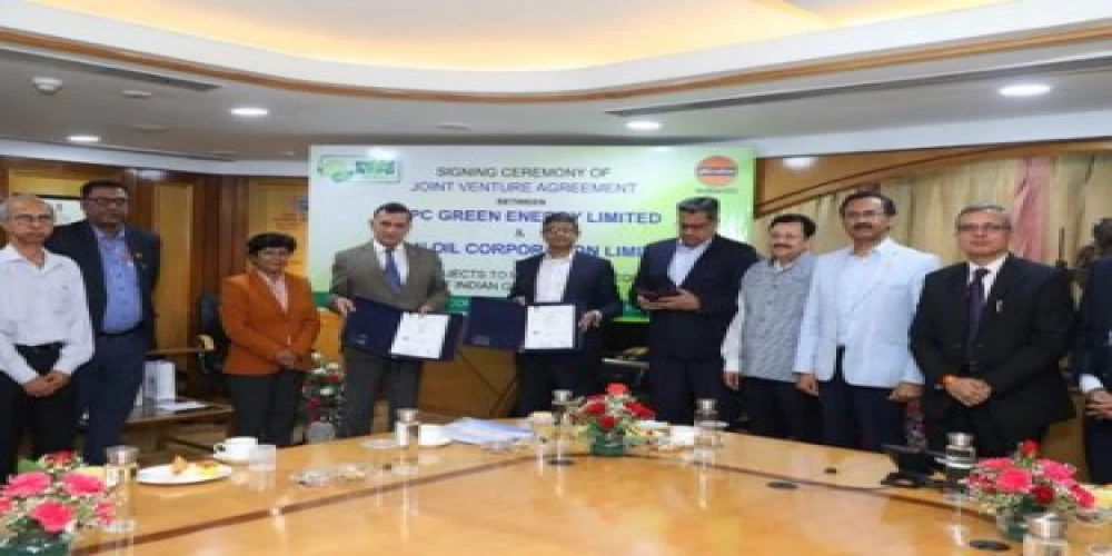 NGEL inks pact with Indian Oil Corp for setting up renewable energy projects NGEL inks pact with Indian Oil Corp for setting up renewable energy projects
