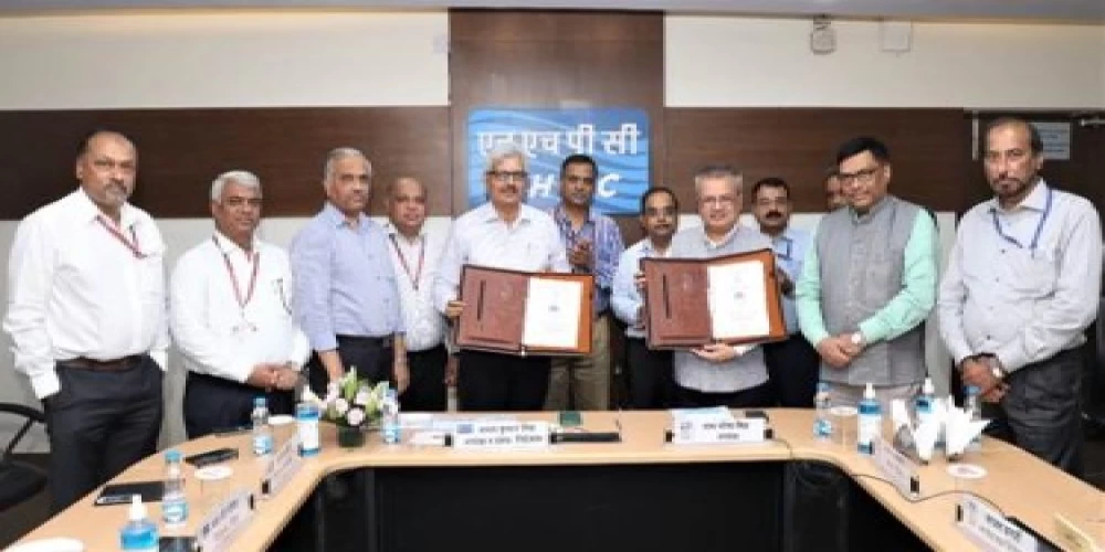 NHPC signs MoU with DVC for exploring and setting up hydropower and pump storage projects NHPC signs MoU with DVC for exploring and setting up hydropower and pump storage projects