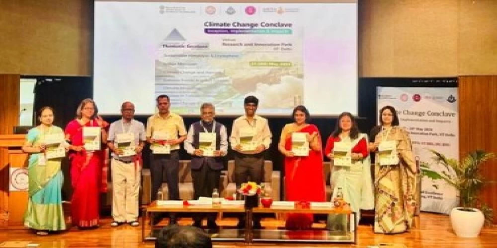 Dept of Science & Technology organised a two-day climate change conclave at IIT, Delhi Dept of Science & Technology organised a two-day climate change conclave at IIT, Delhi