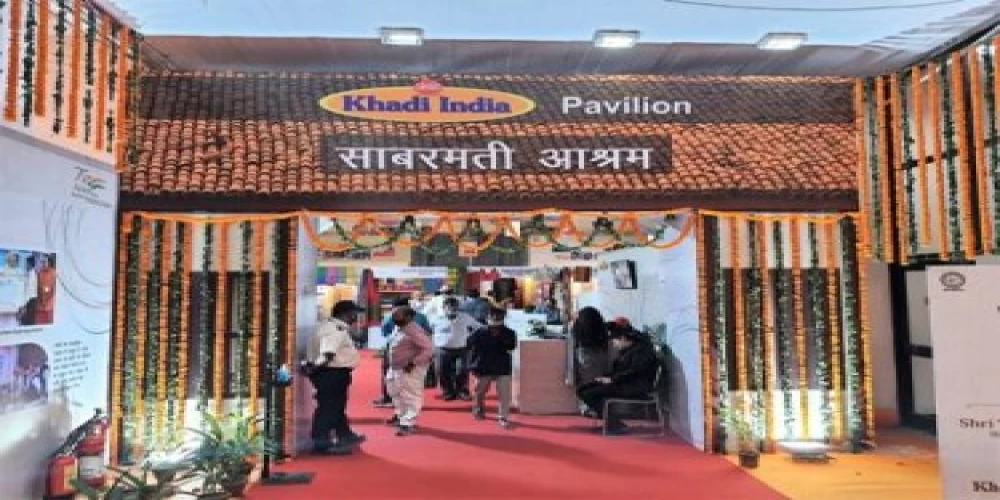 Khadi’s popularity soars at IITF 2021, records massive sale of Rs 2.88 crore Khadi’s popularity soars at IITF 2021, records massive sale of Rs 2.88 crore