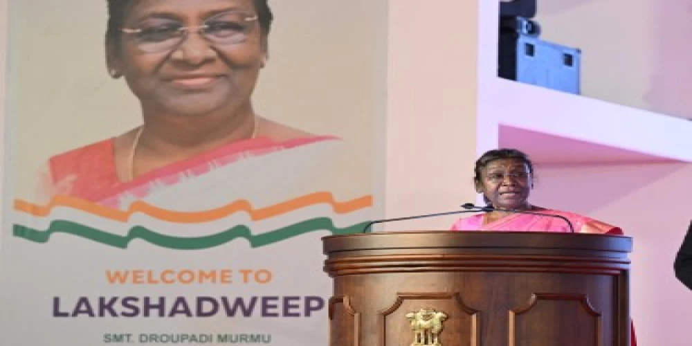Lakshadweep can emerge as a model of ecotourism for the world: President Murmu Lakshadweep can emerge as a model of ecotourism for the world: President Murmu