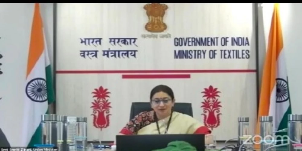 Vibrant Indian bureaucracy ensured seamless delivery of free ration to 80 cr Indians over 8 months during pandemic: Smriti Zubin Irani Vibrant Indian bureaucracy ensured seamless delivery of free ration to 80 cr Indians over 8 months during pandemic: Smriti Zubin Irani