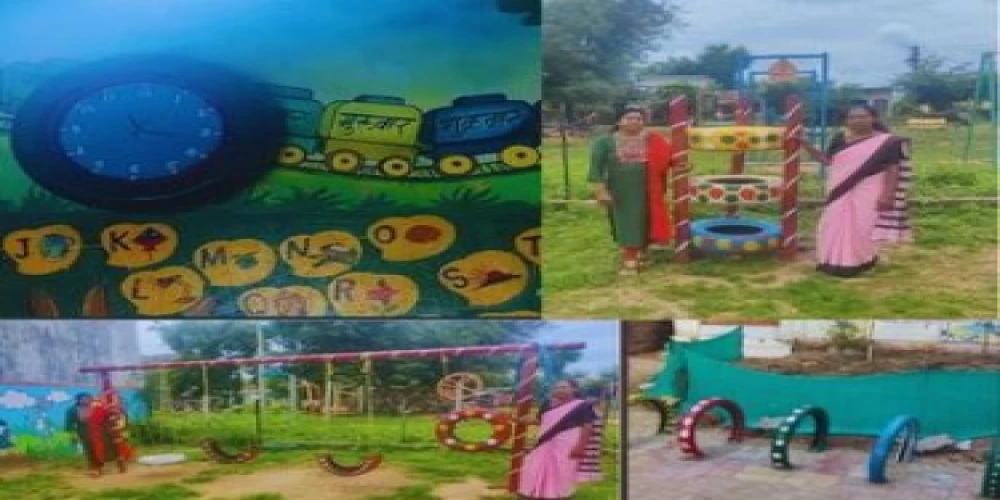 Best out of waste: Chandrapur Anganwadi schools give a boost to sustainable environment Best out of waste: Chandrapur Anganwadi schools give a boost to sustainable environment