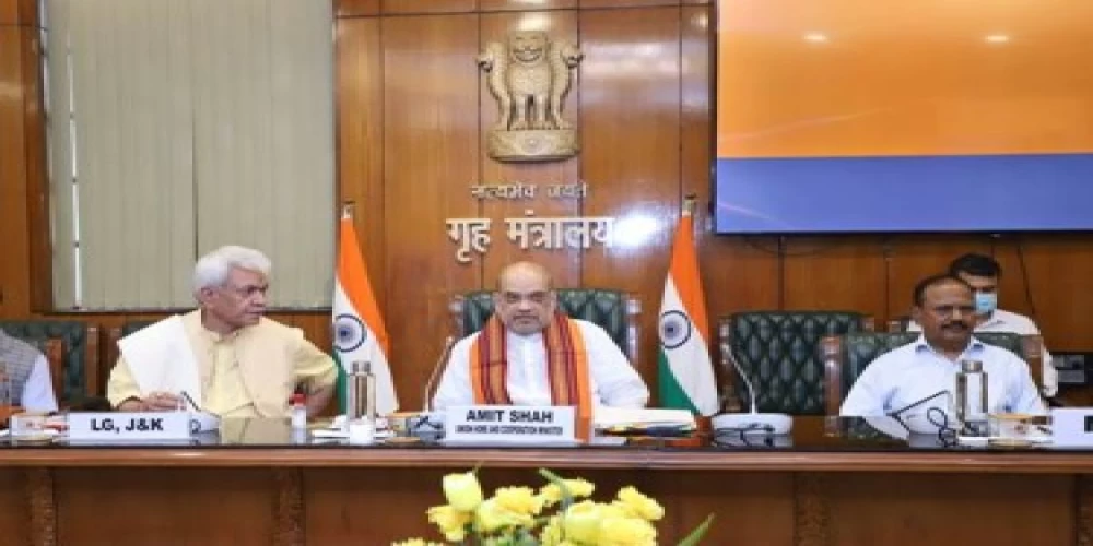 Continue with concerted efforts to wipe out terrorism from J&K: Amit Shah Continue with concerted efforts to wipe out terrorism from J&K: Amit Shah