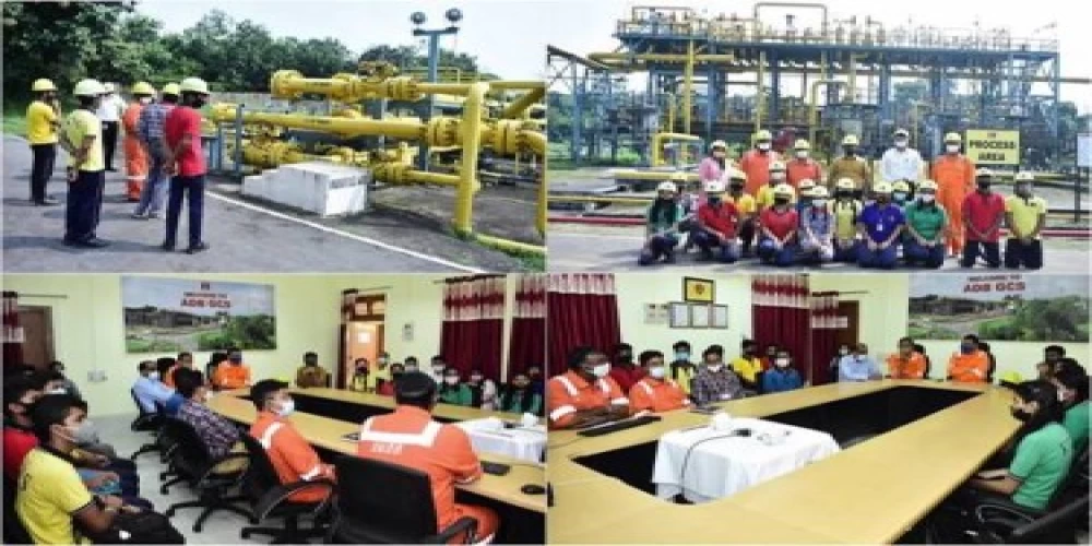 ONGC continues students’ visit to oil-fields under Azaadi Ka Amrit Mahotsav ONGC continues students’ visit to oil-fields under Azaadi Ka Amrit Mahotsav