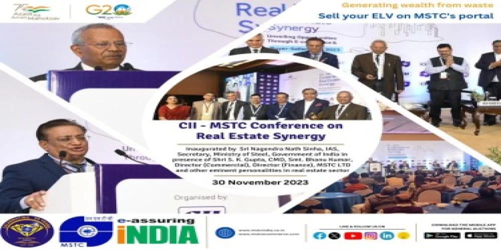 MSTC should explore the feasibility of becoming an aggregator of all actors in real-estate sector: Nagendra Nath Sinha MSTC should explore the feasibility of becoming an aggregator of all actors in real-estate sector: Nagendra Nath Sinha