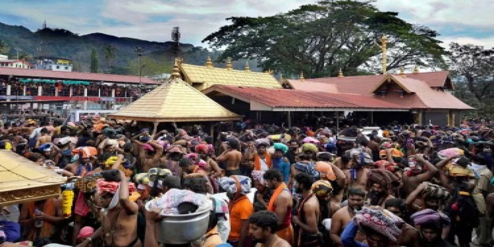 Kerala's Forest Dept deploys technology for safety of Sabarimala pilgrims Kerala's Forest Dept deploys technology for safety of Sabarimala pilgrims
