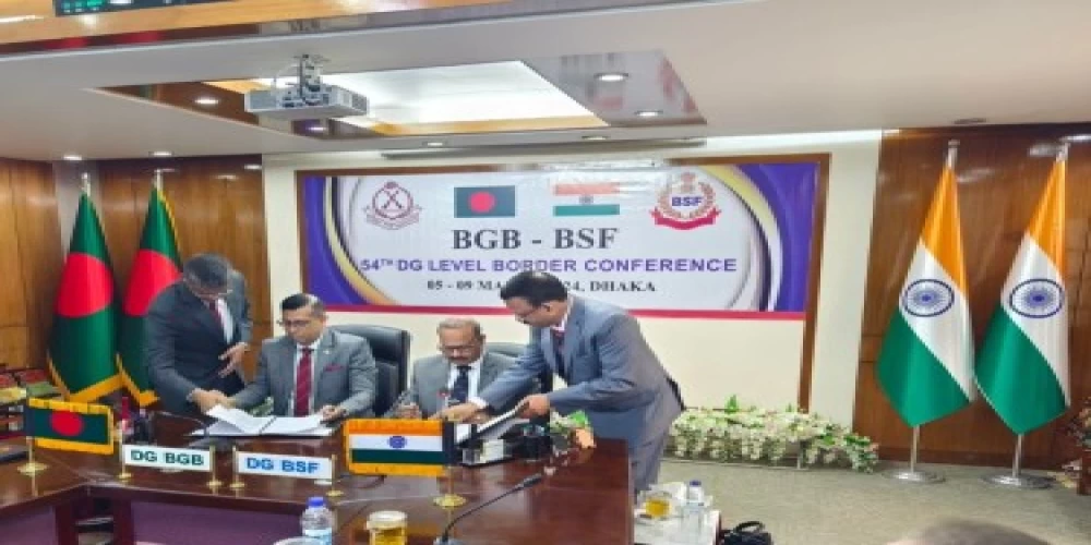 India and Bangladesh Strengthen Border Cooperation at DG Level Conference India and Bangladesh Strengthen Border Cooperation at DG Level Conference