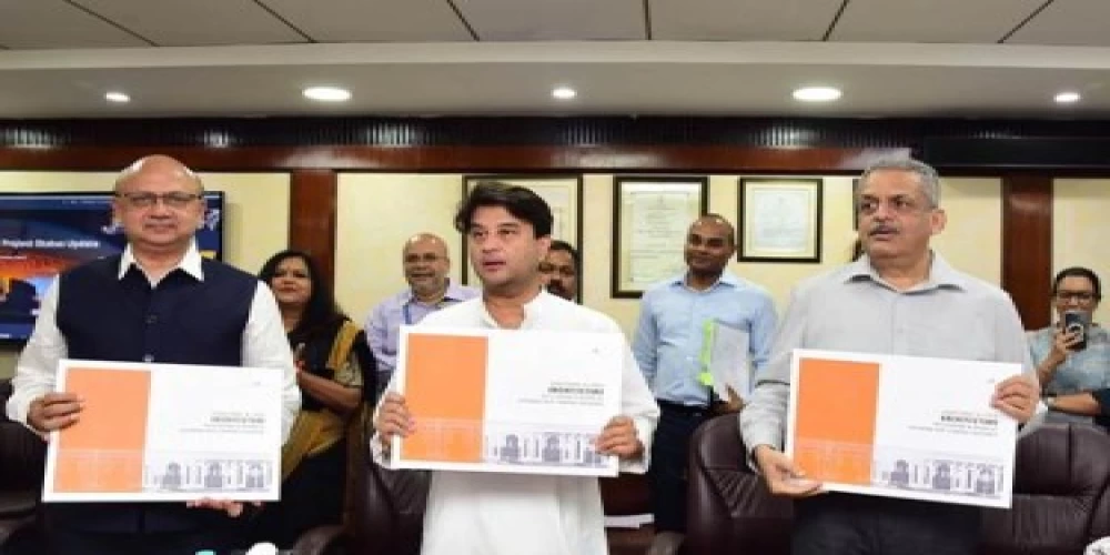 Union Minister of Civil Aviation and Steel releases book on AAI Airports' terminal building architecture Union Minister of Civil Aviation and Steel releases book on AAI Airports' terminal building architecture