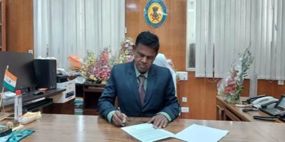 Dr S Raju takes over as GSI DG Dr S Raju takes over as GSI DG