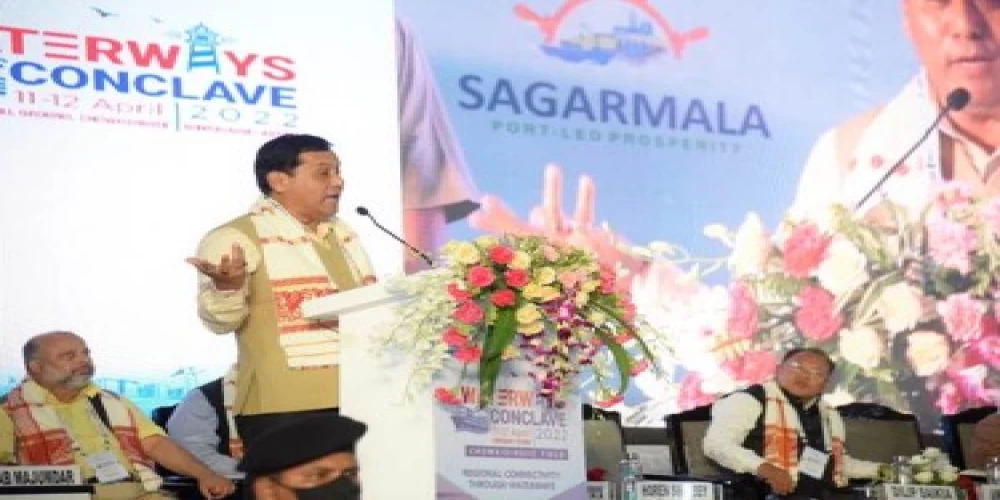 Waterways can provide greatest opportunities for young entrepreneurs: Sarbananda Sonowal Waterways can provide greatest opportunities for young entrepreneurs: Sarbananda Sonowal