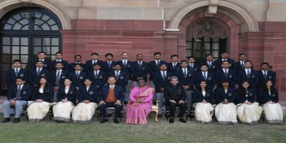 Ensuring tax compliance is important: President Murmu to probationary officers Ensuring tax compliance is important: President Murmu to probationary officers