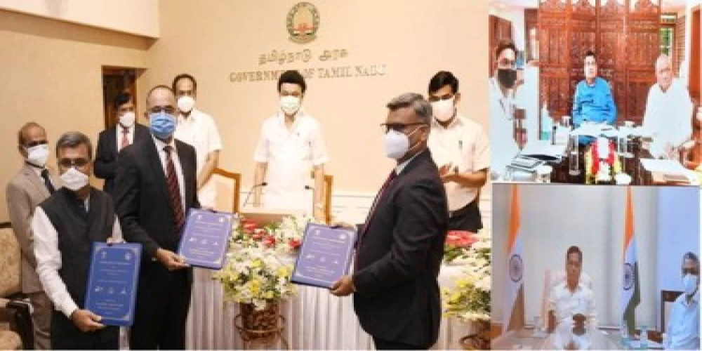 MoU with NHAI and TIDCO for development of multi-modal logistics park MoU with NHAI and TIDCO for development of multi-modal logistics park