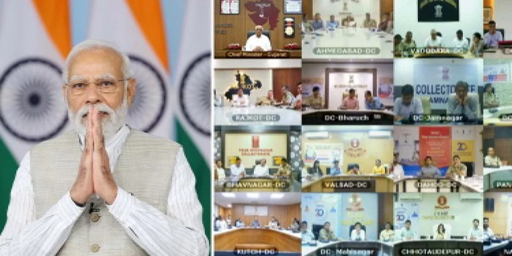 SWAGAT initiative in Gujarat demonstrates how technology can be efficiently used to resolve people's grievances: PM SWAGAT initiative in Gujarat demonstrates how technology can be efficiently used to resolve people's grievances: PM