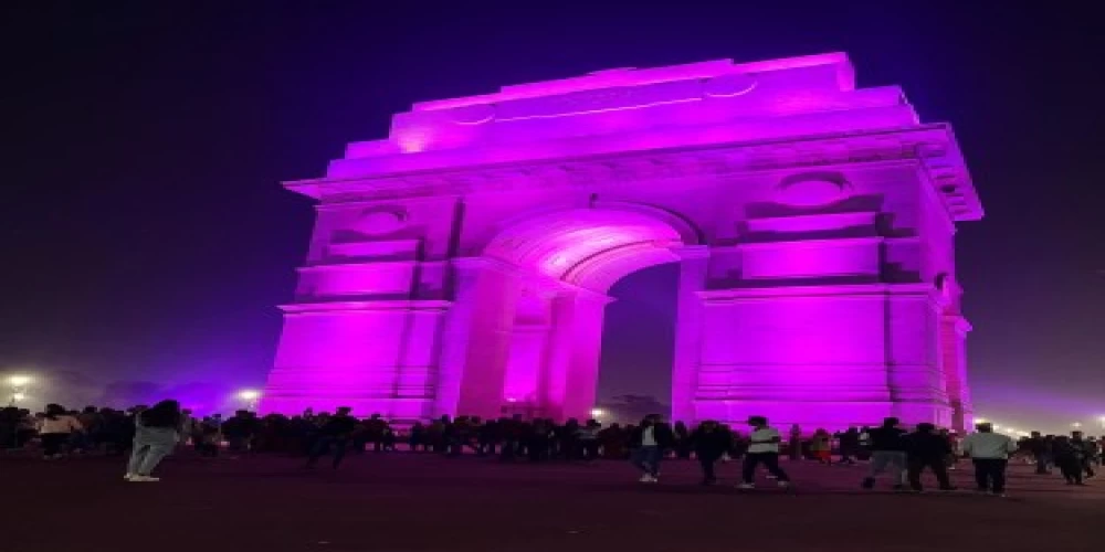 India Gate Rashtrapati Bhawan, and Parliament House to turn purple on World Disability Day India Gate Rashtrapati Bhawan, and Parliament House to turn purple on World Disability Day