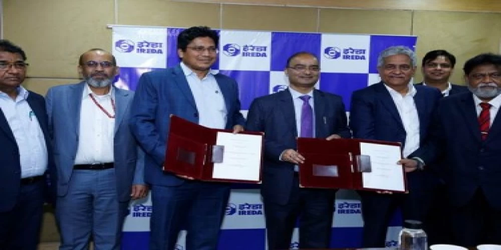 IREDA inks Rs 4,445 crore loan agreement with SJVN Green Energy IREDA inks Rs 4,445 crore loan agreement with SJVN Green Energy