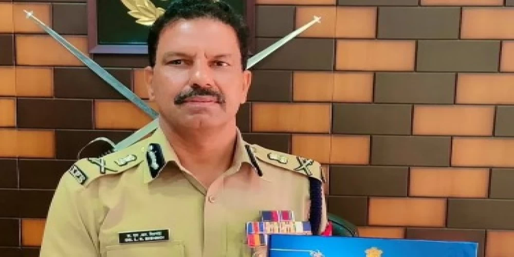 Dr LR Bishnoi appointed new DGP of Meghalaya Dr LR Bishnoi appointed new DGP of Meghalaya