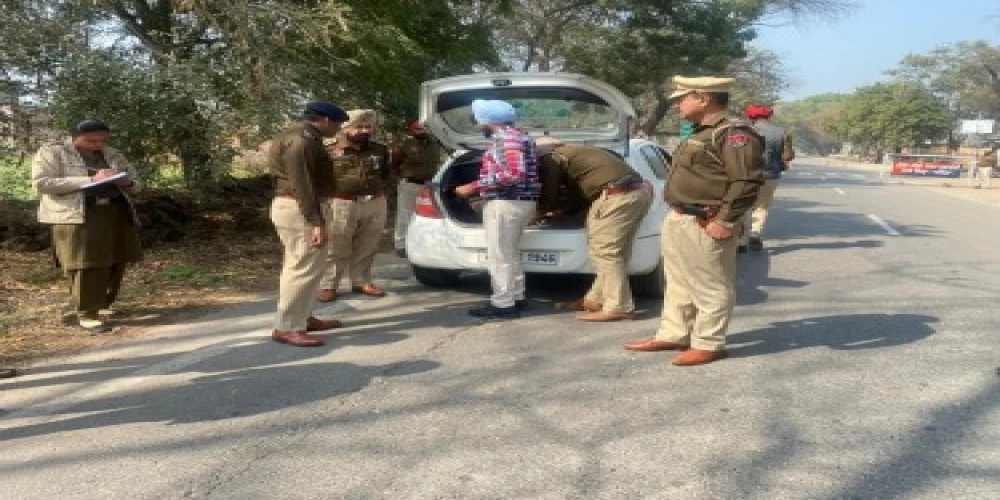 Punjab Police conduct 'Ops Seal' to check illegal mining Punjab Police conduct 'Ops Seal' to check illegal mining