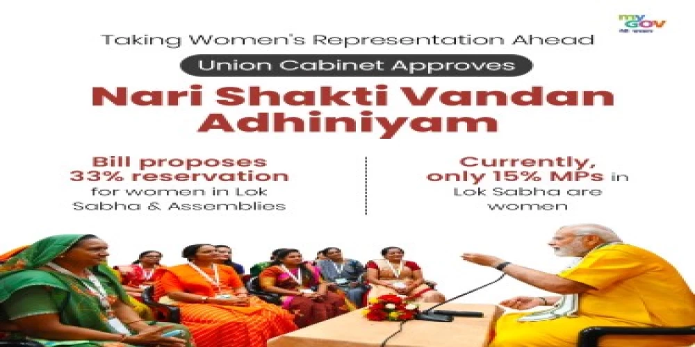 Historic Women's Reservation Bill introduced in Lok Sabha Historic Women's Reservation Bill introduced in Lok Sabha